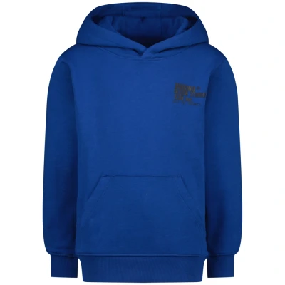 Afbeelding van Vingino hoodie Nidio met backprint hardblauw
