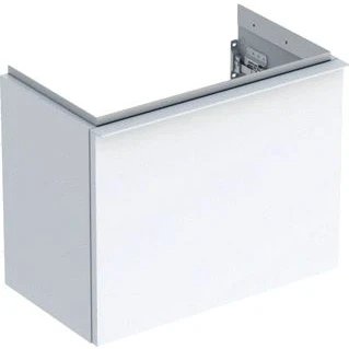 Afbeelding van Geberit iCon fonteinonderbouwkast met lade, wit hoogglans 520 x 415