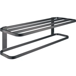 Afbeelding van Grohe selection multi handdoekrek 600mm metaal hard graphite 41066a00