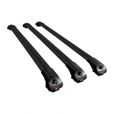 Afbeelding van Apline ACE 1 Dakdragers Compatible met Mercedes Vito Tourer (W447) 2014 2024 Auto Top Bagage Vervoerder Spoorstaven 3 STUKKEN BARS ZWART