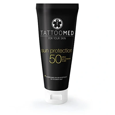 Afbeelding van TattooMed Sun Protection SPF50 zonbescherming voor getatoeëerde huid 1 pakje (1 x 100 ml)