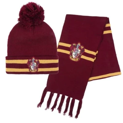Afbeelding van Muts en Sjaal Harry Potter Rood