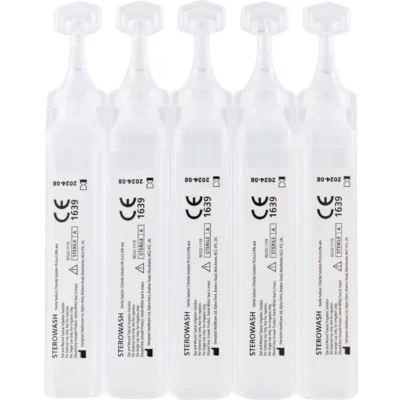 Afbeelding van Sterowash ampullen 25 stuks x 20 ml Oogspoeling Eenmalig gebruik