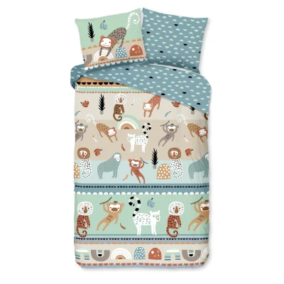 Afbeelding van Dekbedovertrek Good Morning Play Multi Katoen 140 x 200 / 220 cm 1 Persoons