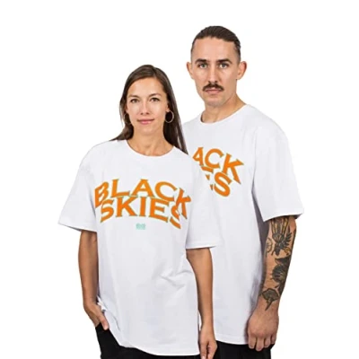 Afbeelding van Blackskies TEAM Tshirt print orangemint, Maat: Medium, Orange mint