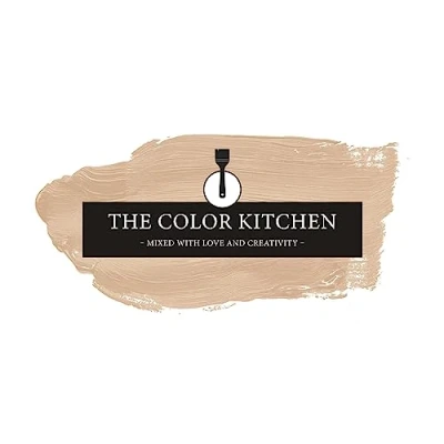 Afbeelding van Livingwalls The Color Kitchen Universele muurverf, verf voor woonruimtes en werkkamers, matte binnenverf in beige, 5 l dekkende verf, TCK6009