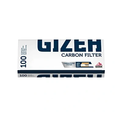 Afbeelding van Gizeh Carbon Filter (hulzen, filterhulzen, sigarettenhulzen) 1000 (10 x 100 cm)
