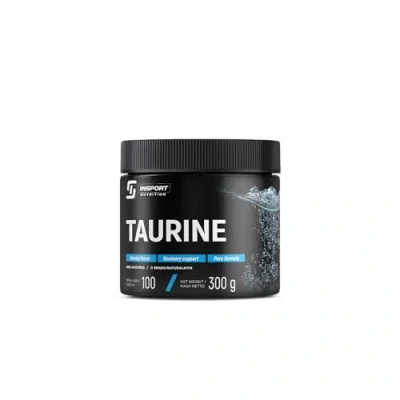 Afbeelding van INSPORT Nutrition taurine 300 g aminozuur L poeder 100 porties meer dan 3 maanden voorraad zuiver/zonder toevoegingen