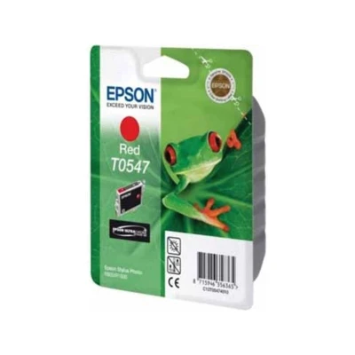 Afbeelding van Epson Inktcartridge T0547 Rood voor o.a R800