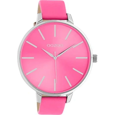 Afbeelding van Oozoo Analoguhr Horloge, Dames, Maat: One Size, Silberfarben