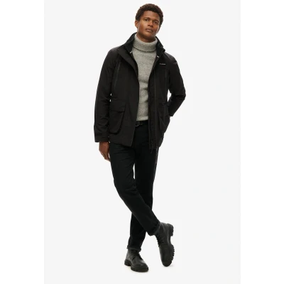 Afbeelding van Superdry Lichte jas, Heren, Maat: 3XL, Black