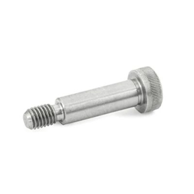 Afbeelding van Ganter Normelemente Passschroeven met band ISO 7379 12 M10 60 NI opnamediameter mm roestvrij staal 1 stuk