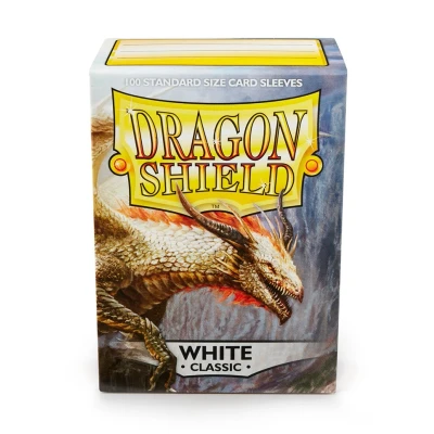 Afbeelding van Dragon Shield Sleeves Classic White (100 stuks)