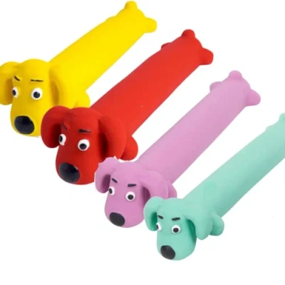 Afbeelding van Petface Latex Loofas Soft Chew Dog Toy Eén meegeleverd, kleur kan variëren