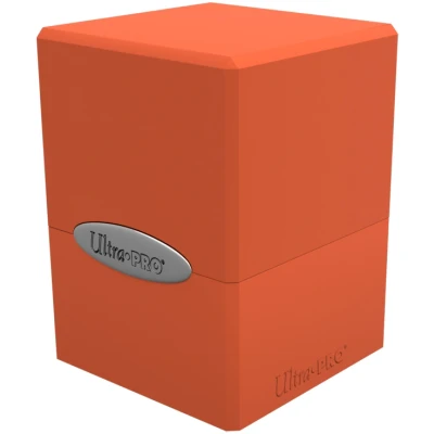Afbeelding van Deckbox Satin Cube Pumpkin Orange