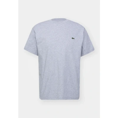 Afbeelding van Lacoste Essential Tshirt basic, Heren, Maat: 3XL, Silver chine