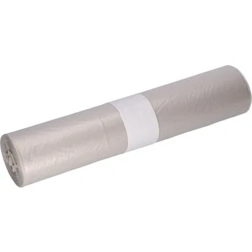 Afbeelding van Deiss vuilniszak, ft 70 x 110 cm, transparant, LDPE, rol van 25 stuks vuilniszak