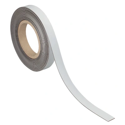 Afbeelding van Magneetband MAUL beschrijf wisbaar 10mx20mmx1mm wit