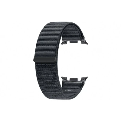 Afbeelding van Originele Watch8 Fabric Band voor de Galaxy Watch 8 M/L Graphite Samsung bandje Grijs Gerecycled Kunststof