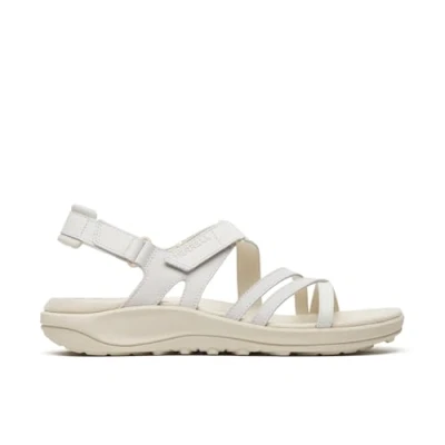 Afbeelding van Merrell Harbor Backstrap sandaal voor dames, Wit, 3 UK, 36 EU