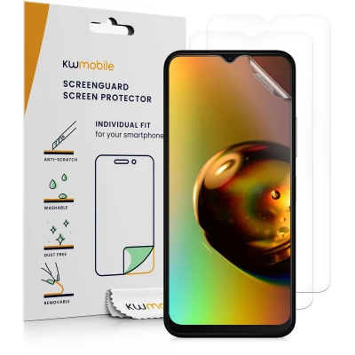 Afbeelding van kwmobile 3x screenprotectors geschikt voor Nokia C32 beschermende folie smartphone