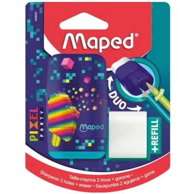 Afbeelding van Maped, Correctiemiddel, Gum PIXEL PARTY paars