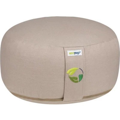 Afbeelding van Ecoyogi meditatiekussen Sand medium (eco) 13 15 cm
