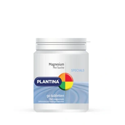 Afbeelding van Plantina Magnesium met Taurine, 90 tabletten