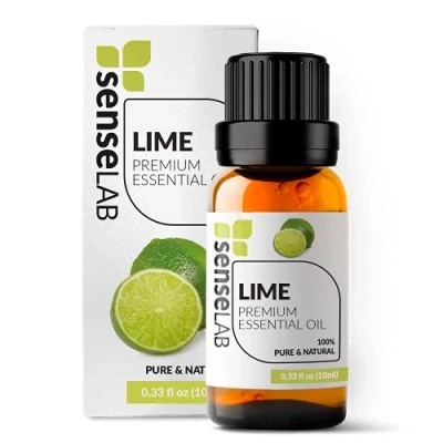 Afbeelding van SenseLAB essentiële limoenolie Natuurlijke 100% zuivere therapeutische kwaliteit voor aromatherapie diffuser Huidverzorgingsolie (10 ml)