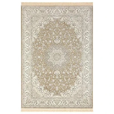 Afbeelding van Vloerkleed Antik Nain 95x140cm Grijs 123vloerkleed.nl is de online webshop voor vloerkleden en woonaccessoires.