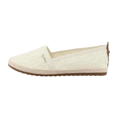 Afbeelding van TOM Tailor Espadrilles, Dames, Maat: 40, Cream Textiel