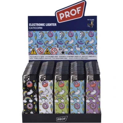 Afbeelding van Prof Wegwerpaansteker Caticorn 8 x 2.4 1.2 cm 50 stuks