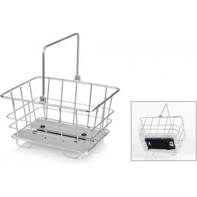 Afbeelding van XLC mand Carry More BA B05 achterop zilver