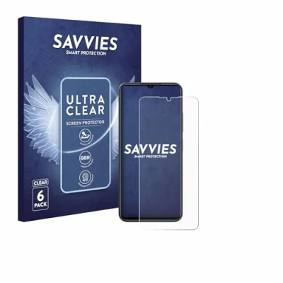 Afbeelding van Savvies (6 Stuks) Schermbeschermer voor ZTE Blade A54 Screen Protector Ultra Transparant