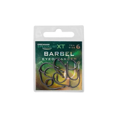 Afbeelding van Drennan Specialist XT Barbel Eyed Barbed Maat : 12