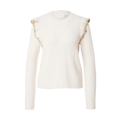 Afbeelding van VILA Rundhals Trui, Dames, Maat: Small, Birch