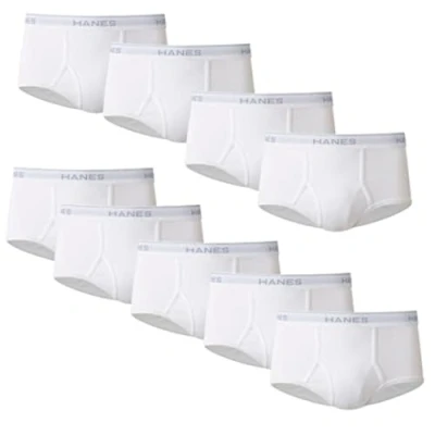 Afbeelding van Hanes Heren slips (Pack van 7), 9 Pack Wit, S