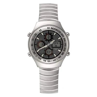Afbeelding van Shaon 44 7900 48 Horloge Staal Zilverkleurig Ø 39 mm
