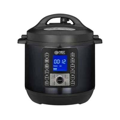 Afbeelding van TZS First Austria Multicooker 6L 1000W, Snelkookpan, RVS Zilver