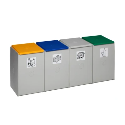 Afbeelding van Kunststof recyclingmodule 1, 2, 3 of 4 (60 l)