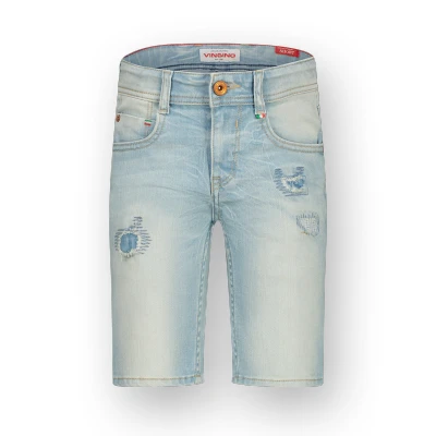 Afbeelding van Vingino regular denim shorts light blue