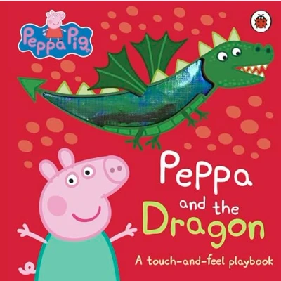 Afbeelding van Peppa Pig: and the Dragon: A Touch Feel Playbook