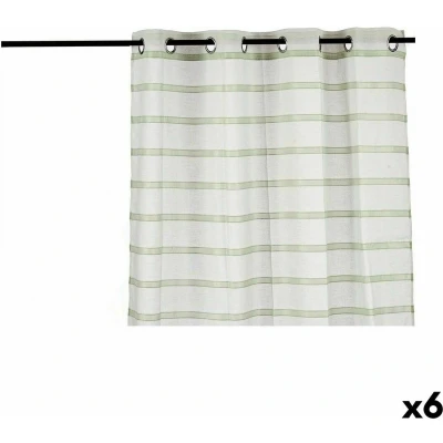 Afbeelding van Gordijn Strepen Groen 140 x 0,1 260 cm (6 Stuks)
