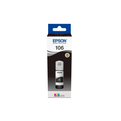 Afbeelding van Epson Inktfles 106 EcoTank Photo zwart voor ET 7700 en 7750