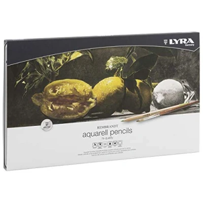 Afbeelding van Lyra Metal Box With 36 Rembrandt Aquarell Colouring Pencils Asst&#039;D
