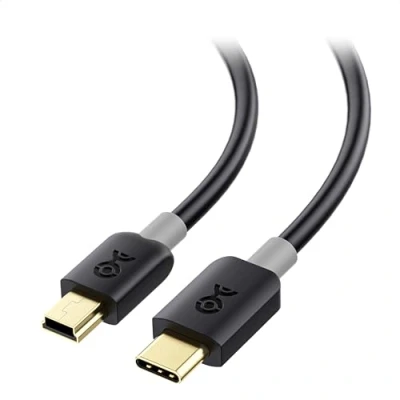 Afbeelding van Cable Matters USB C naar mini kabel (mini kabel) 1m in zwart