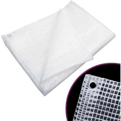 Afbeelding van vidaXL Dekzeil leno 140 g/m² 4x8 m wit