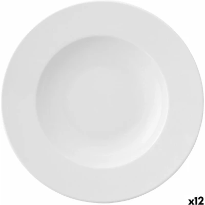 Afbeelding van Diep bord Ariane Prime Keramisch Wit (23 cm) (12 Stuks)