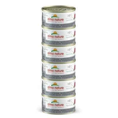Afbeelding van Almo Nature HFC Natural Tonijn met Jonge Ansjovis (70 gram) 6 x 70 g