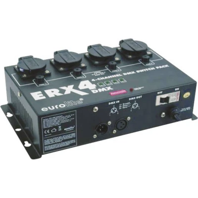 Afbeelding van Eurolite ERX 4 DMX switchpack kanaals